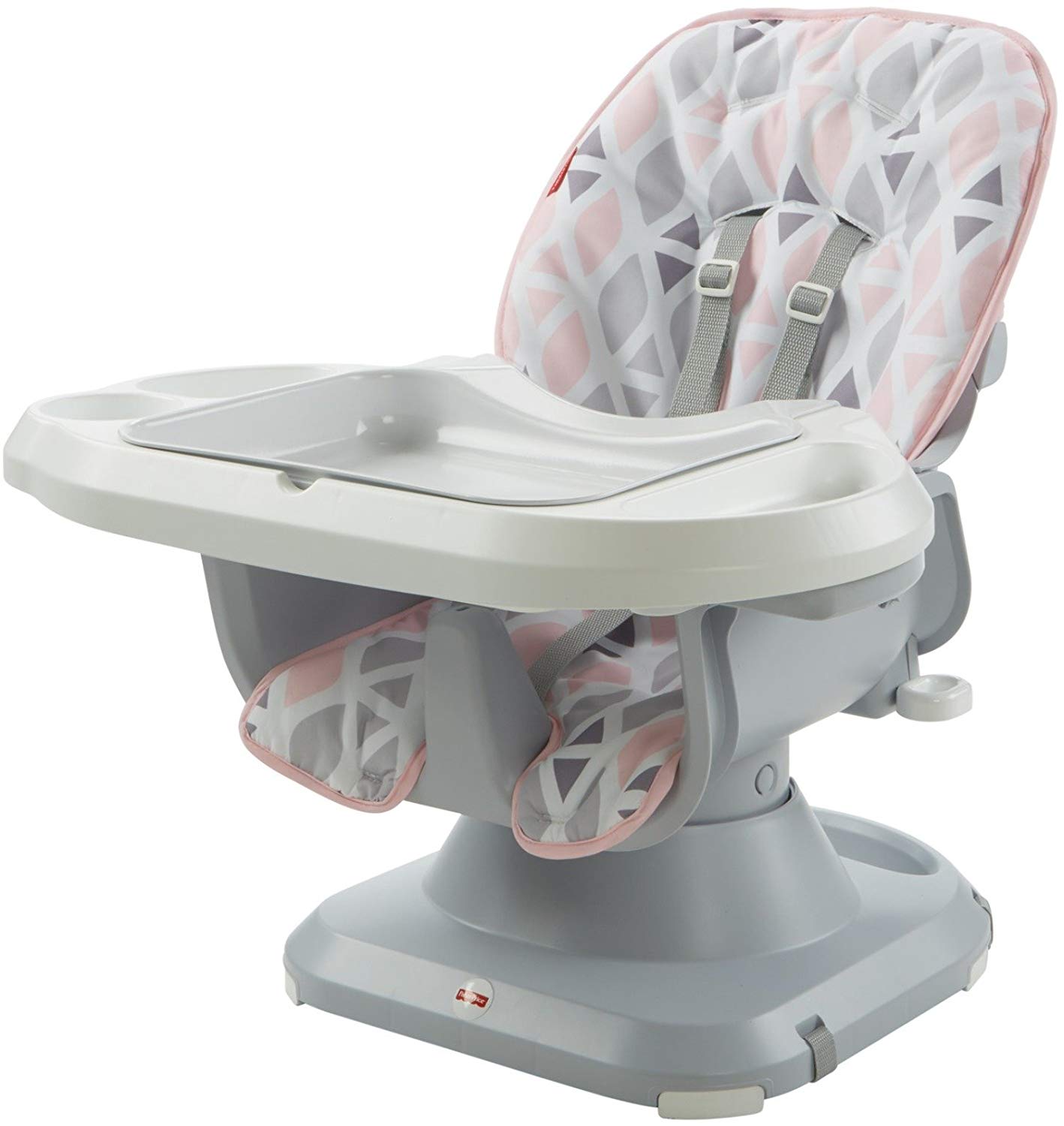 Fisher Price Spacesaver Booster High Chair Pink Best Educational