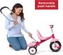 Radio Flyer Deluxe Steer & Stroll Trike pink Tricycle