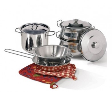 Step2 10 piece Stainless Steel Set cooking set